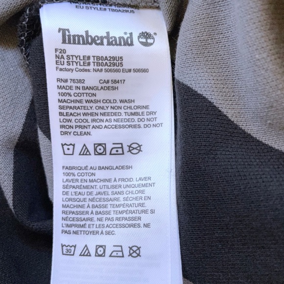Timberland Men’s Striped Polo Shirt - Picture 6 of 7